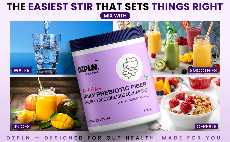 Daily Prebiotic Fiber, 250g Powder