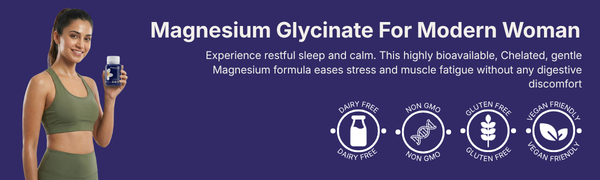 Magnesium Bisglycinate Tablets | 310 mg Chelated Magnesium | High Absorption Formula | Supports Muscle Function, Relaxation & Sleep | Third-Party Tested | 60 Tablets