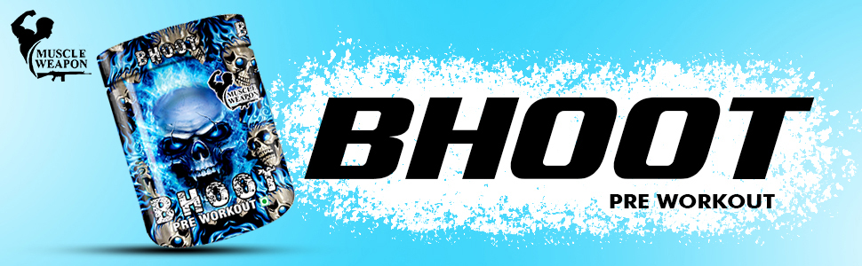 Bhoot Preworkout 180g 30 Servings | Pump| Focus| Stamina (Watermelon)