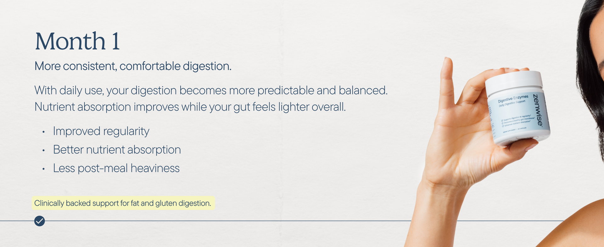 Zenwise Health Digestive Enzymes, Probiotics, for Gut Health Bloat - 180 CT