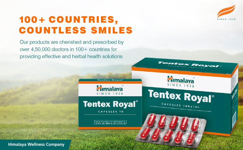 Himalaya Tentex Royal Capsules - 10 Capsules