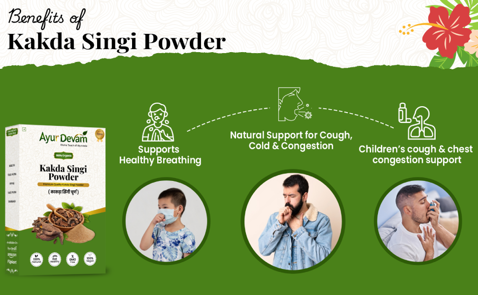 Kakda Singi Powder | Kakra Singhi Ayurvedic PowderKakda Singi PowderPistacia Integerrima PowderPure and Natural | काकड़ा सिंगी चूर्ण (100 Gram)