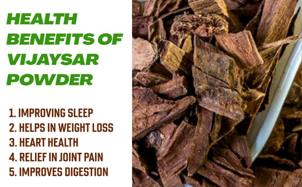Ayurvedic Life Vijaysar powder - 1 kg Value Pack of 5