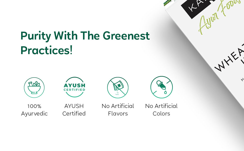 Kapiva Wheatgrass Juice 1L - Help's to Detoxify the Liver, Cleanse the Digestive System, Boost Metabolism & Purify Blood