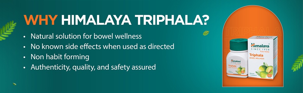 Himalaya Herbals Triphala - 60 Capsules