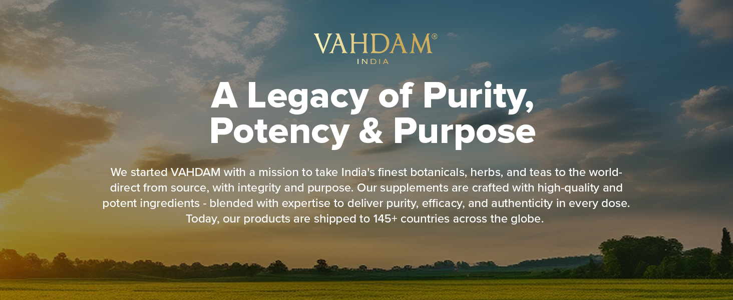 VAHDAM Shatavari Capsules | Menopause, Lactation, Postnatal Recovery & Hormonal Balance | 5X More Potent than Regular Powder | Dual Spectrum Formula | Vegan, Gluten-Free | 60 Veg Capsules