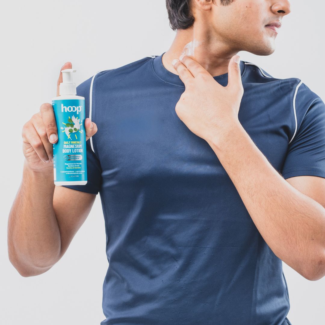 hoop Magnesium Body Lotion Daily Minerals | Relax Body Post Workout | 250ml