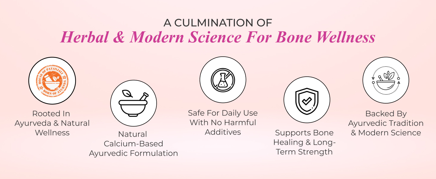 NUTRELA Bone Health Natural Calcium Supplement for Men & Women | Supports Bone Density, Joint Health, and Muscle Strength - 30 Capsules