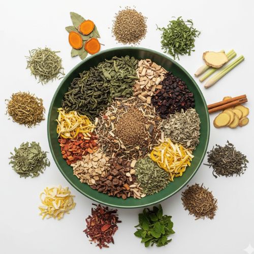 The Indian Chai – Dandelion Root Tea | 15 Pyramid Tea Bags | Herbal Loose Leaf Blend with Milk Thistle, Chicory, Burdock & Green Tea | Supports Liver Detox, Digestion & Daily Cleanse