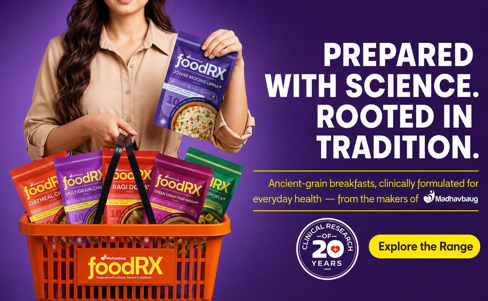 FOODRX Green Gram Paniyaram Mix – Made with Low Glycaemic Green Gram | Rich in Plant Protein & Dietary Fibre | Healthy, Light & Nutritious Ready-to-Cook Snack (Pack of 3, 200gm Each)