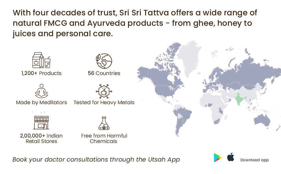 Sri Sri Tattva True Crew Choco Dryfruit Bar - 25 g | High Protein & High Fibre Snack | With Dates, Almonds, Groundnuts & Oats, Jaggery Sweetened, No Trans Fat | (25 g x Pack of 10)