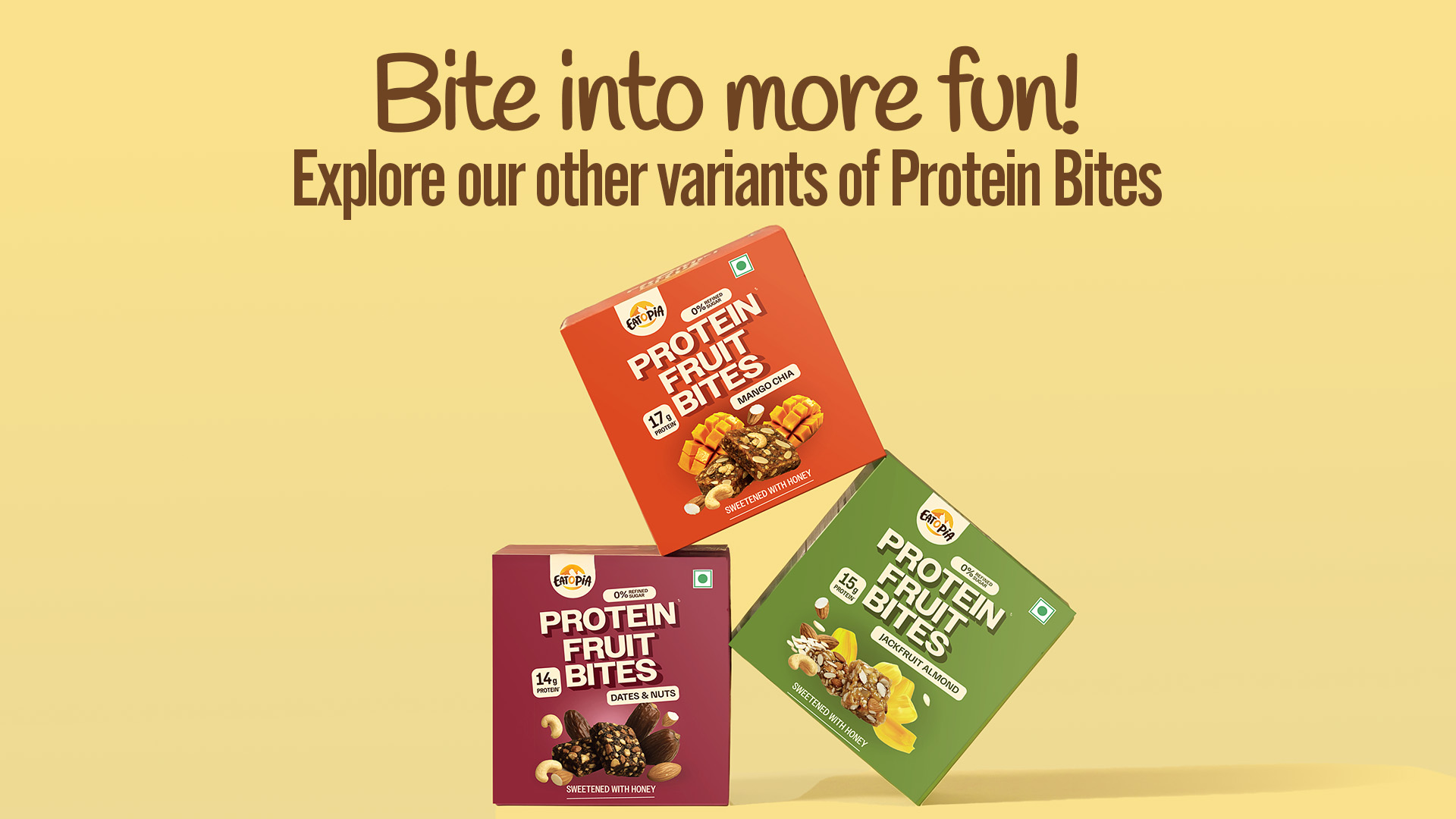 Eatopia Chocolate Dates & Nuts Protein Bites, 10g Protein, Pack Of 1 (100g)