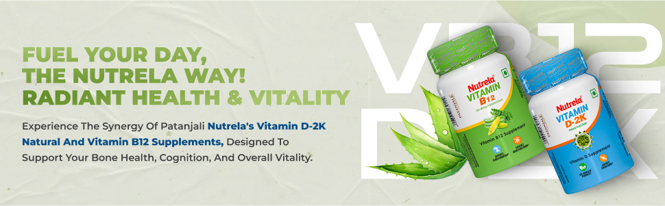 Nutrela Combo Vitamin B12 & D2k