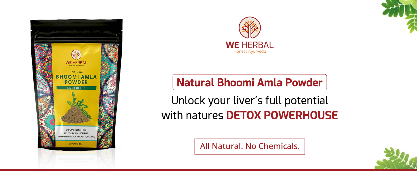 Bhumi Amla Powder 50g | Natural Herbal Powder | Traditional Ayurvedic Herb | Supports Daily Wellness | Made from Premium Quality Bhumi Amla | No Added Preservatives | Herbal Supplement