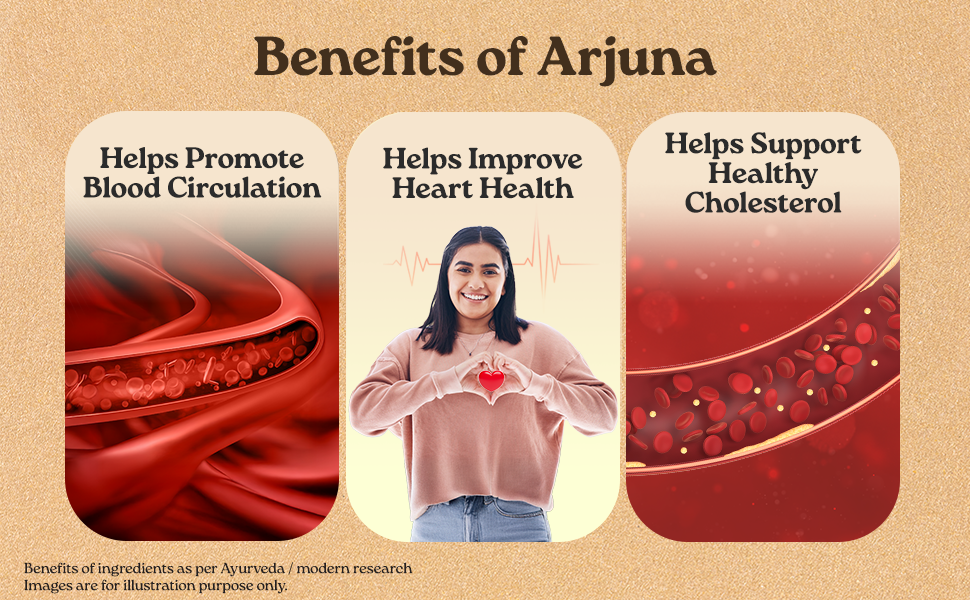 A TATA Product - Organic India Arjuna Capsules, 60 Capsules, Supports Heart Health, Whole Herb Formula*, Certified Organic, No Added Fillers or Chemicals