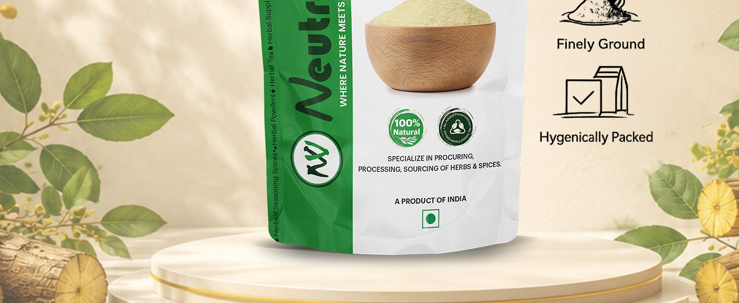 NeutraVed Daru Haldi Powder (100g) | Pure Daruharidra Root (Berberis Aristata) | Natural Source of Berberine | Tree Turmeric for Skin Care & Blood Sugar Support | Traditional Ayurvedic Herb