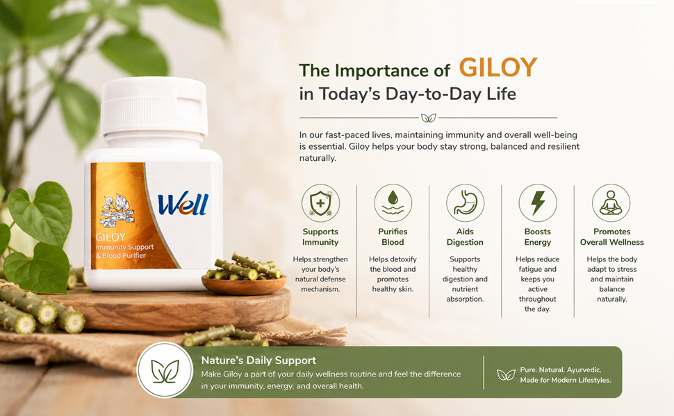Well Giloy- 60N (Pack of 2)