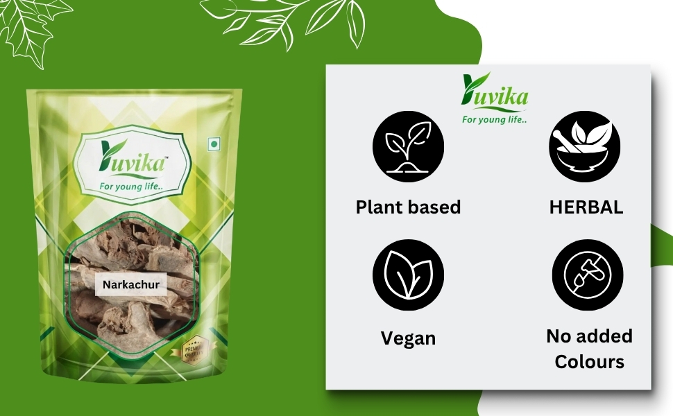 Yuvika Narkachur - Curcuma caesia - Black Turmeric - Kali Haldi 100 Grams