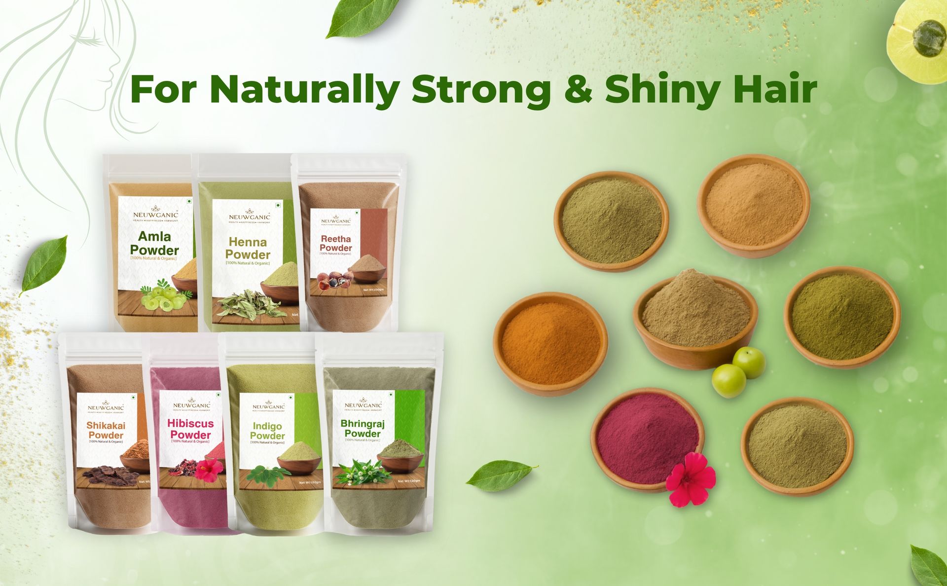 Organic Amla Powder (150gm) | Hair Growth & Dandruff Care | Pure Indian Gooseberry for Glowing Skin | 100% Natural Dried