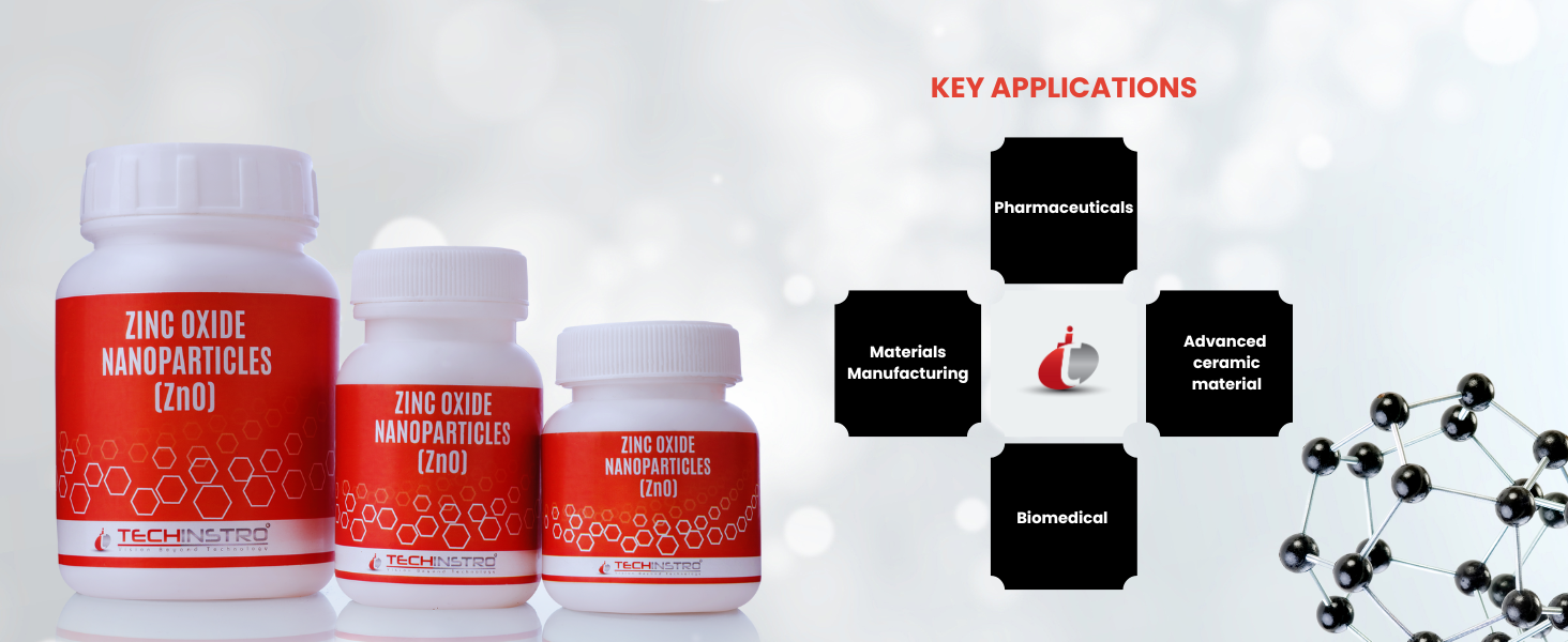Zinc Oxide Nanoparticles (Melting point: 1975 °C or 3587 °F)(Boiling point: 2360 °C or 4280 °F)(Density: 5600 kg/m3 or 0.202 lb./in3)(Molar Mass: 81.40 g/mol)(Pack of 25 grams)
