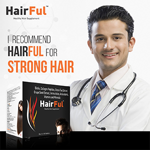 HairFul Biotin Hair Tablets for Stronger | Shinier Healthy Hair | Hair Growth & Hair Fall Control | for Men and Women (Pack of 5) 75 Pc