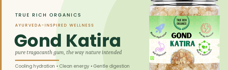 Gond Katira Combo 400g | Tragacanth Dried Gum for Summers Natural 200g Each