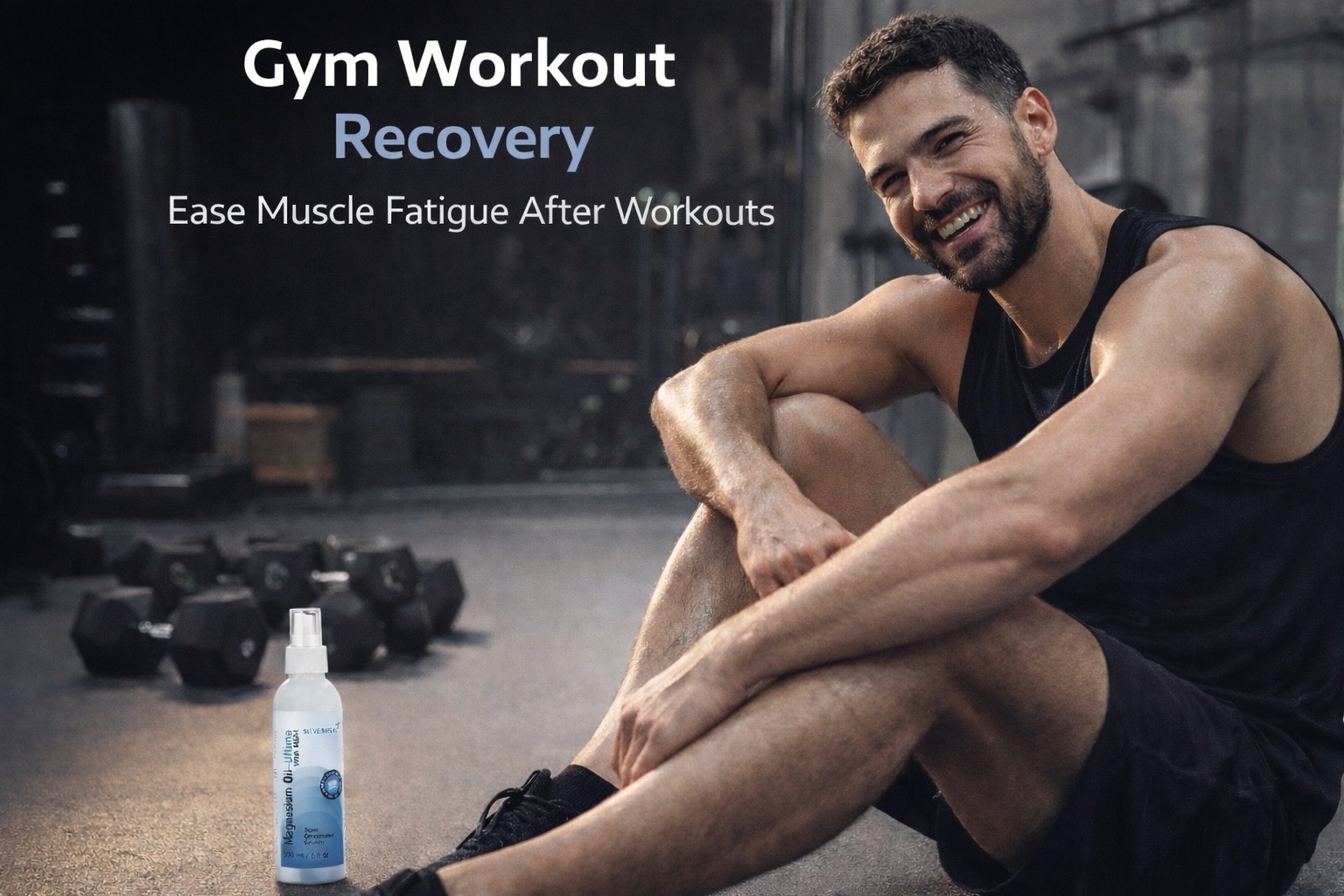 ULTIMA Advanced Magnesium oil with MSM | Double Action Fast Absorbing Pain Relief Oil for Gym, Sports & Leg Cramps I Helps Knee Pain, Back Stiffness, Cramps & Post Workout Recovery | Improves Relaxation and Mobility I Topical Spray | 100 ml