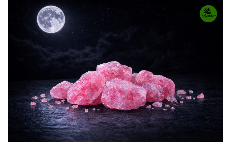 Laal Fitkari (Red Alum Crystal) | Natural Pink Fitkari | Lal Phitkari | Potassium Alum (100 Gm)