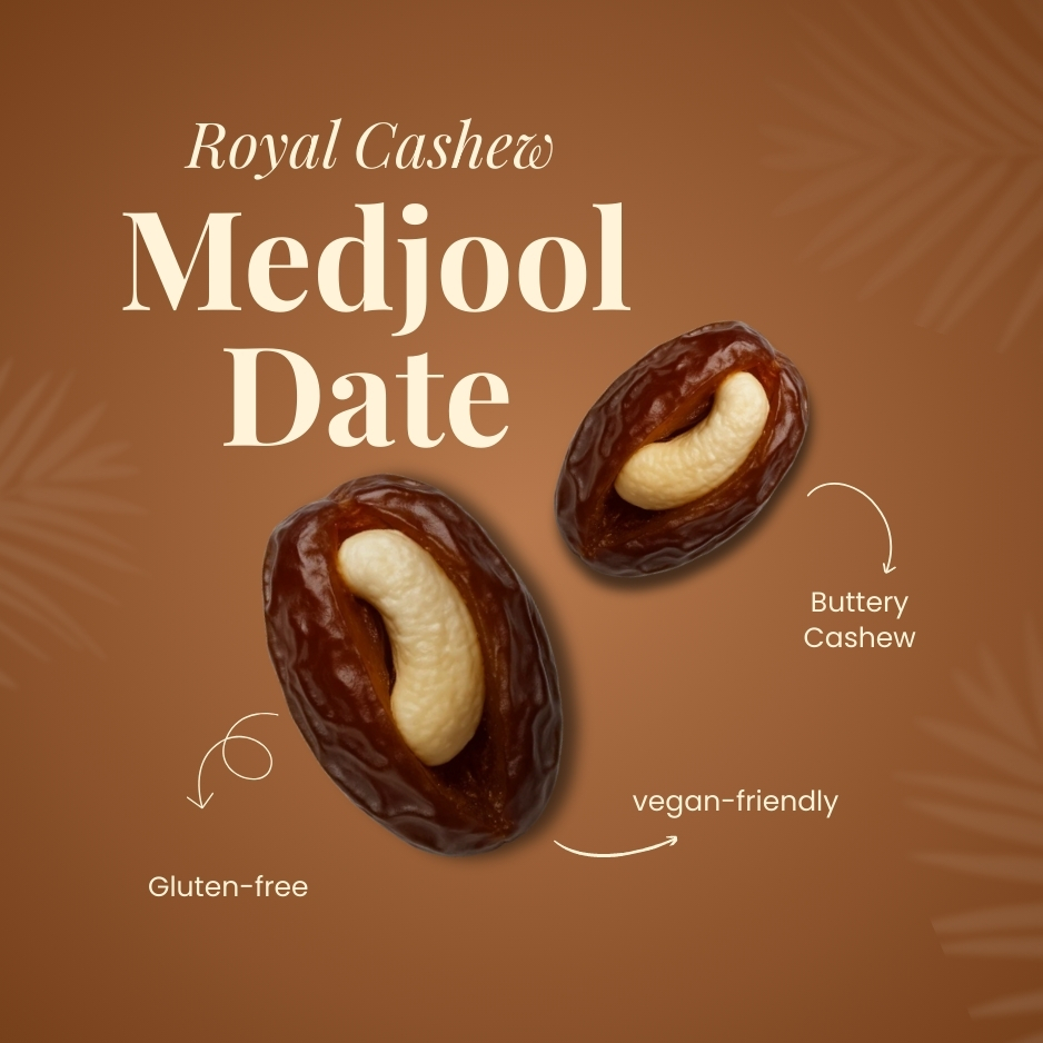 Majestic Premium Medjool Pista Filled Dates – 500g | Handpicked Soft & Juicy Medjool Dates Stuffed with Crunchy Roasted Pistachios | Naturally Sweet Gourmet Snack | Protein-Rich, High-Fiber, Nutrient-Packed Superfood | No Added Sugar, No Preservatives | Perfect for Healthy Snacking, Fitness Diets & Festive Gifting | Hygienically Packed for Freshness & Quality