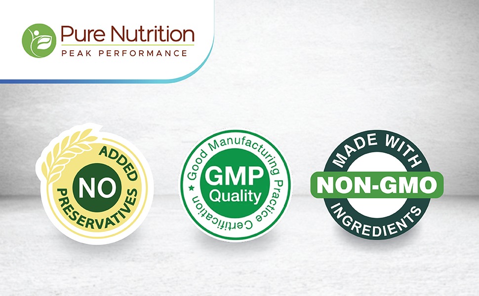 Pure nutrition Glutamine Powder 100g | Post Workout Supplement Amino Acid for Muscle Growth & Recovery | Unflavoured | 25mg serving