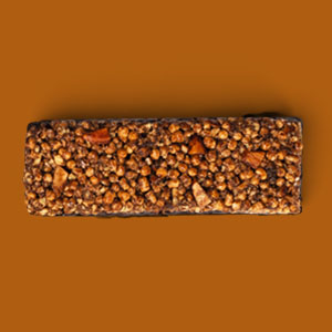 CaliBar 10g Protein Bar - Roasted Coffee Bean Crispy Bar With Real Coffee, No Added Sugar, Gluten-Free, 4g Fiber, No Preservatives, No Palm oil, Delicious Taste & 100% Veg. (6 Bars)