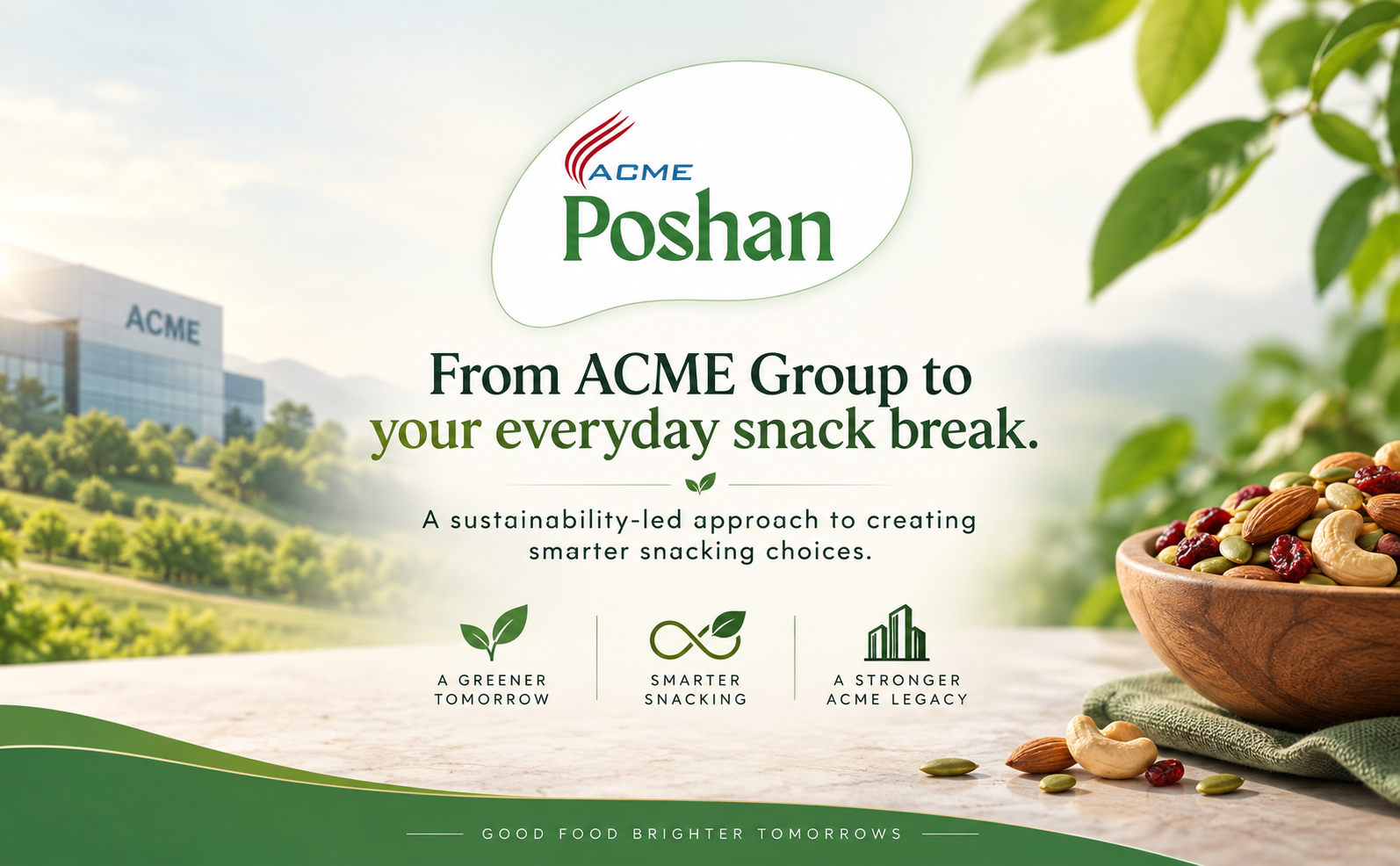 ACME Poshan Protein Bar Variety Pack, White Chocolate, Dark Chocolate & Dates and Almonds, No Artificial Colour, Rich in Fibre, High Protein Snack Bars, Pack of 3 (50g each, 150g Total)