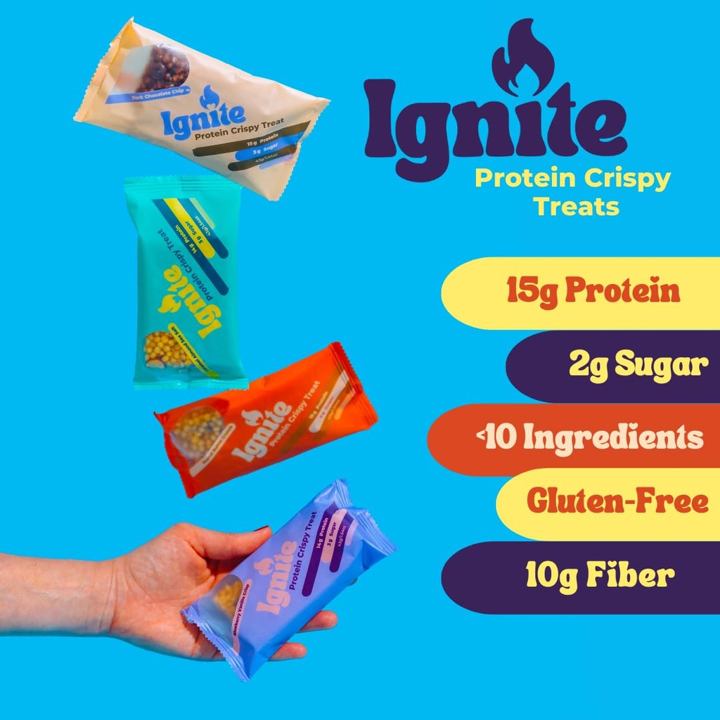Ignite Bars: High Protein, Low Sugar Snacks