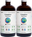LIQUIDHEALTH Complete Multiple Adult Liquid Multivitamin - Essential Vitamins, Minerals & Nutrients, Immune Support, Gut Health, Energy, Detox - Made in USA, Vegan, Non-GMO, Sugar-Free (2 Pack) 2
