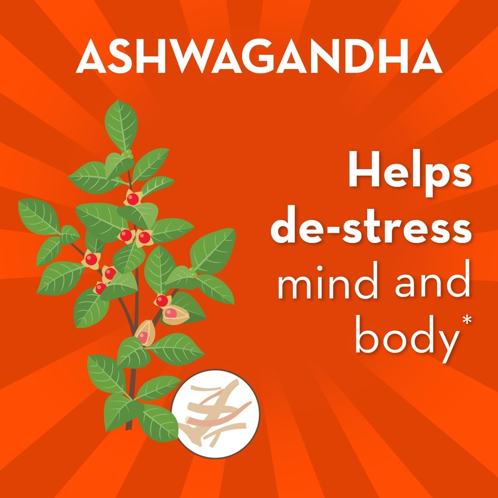 Align Probiotic, Digestive De-Stress, Probiotic for Women and Men with Ashwagandha, Helps with a Healthy Response to Stress, Gluten Free, Soy Free, Vegetarian, 50 Gummies (Pack of 2) 5