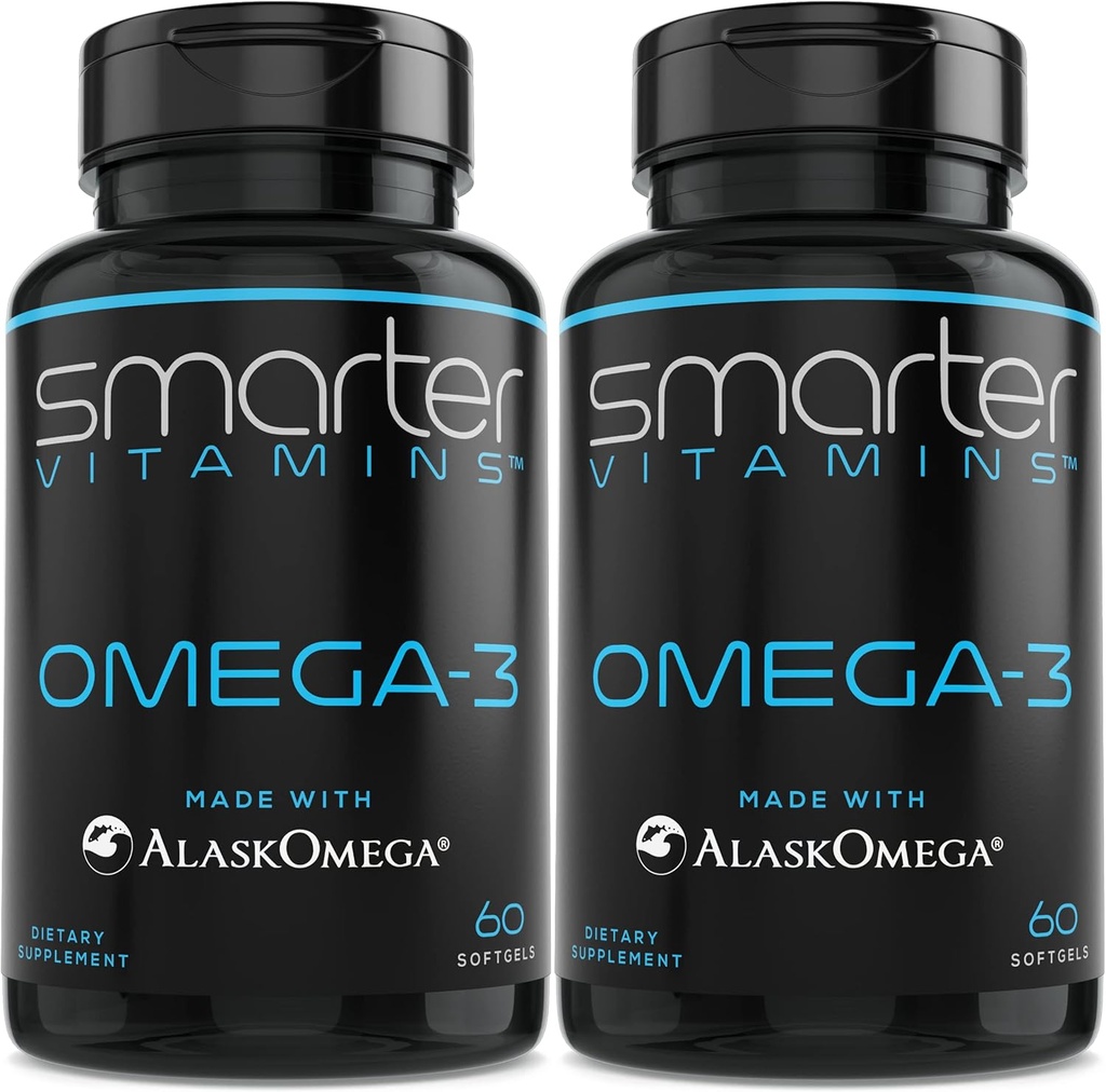 Omega 3 Fish Oil - Berry Flavor, 2000mg - 2 Pack