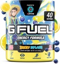 G Fuel PewDiePie Energy Drink Powder, Pre Workout Caffeine Mix for Gaming, Sugar Free Focus Amino, Vitamin + Antioxidants, 9.9oz (Lingonberry, 40 Servings) 2