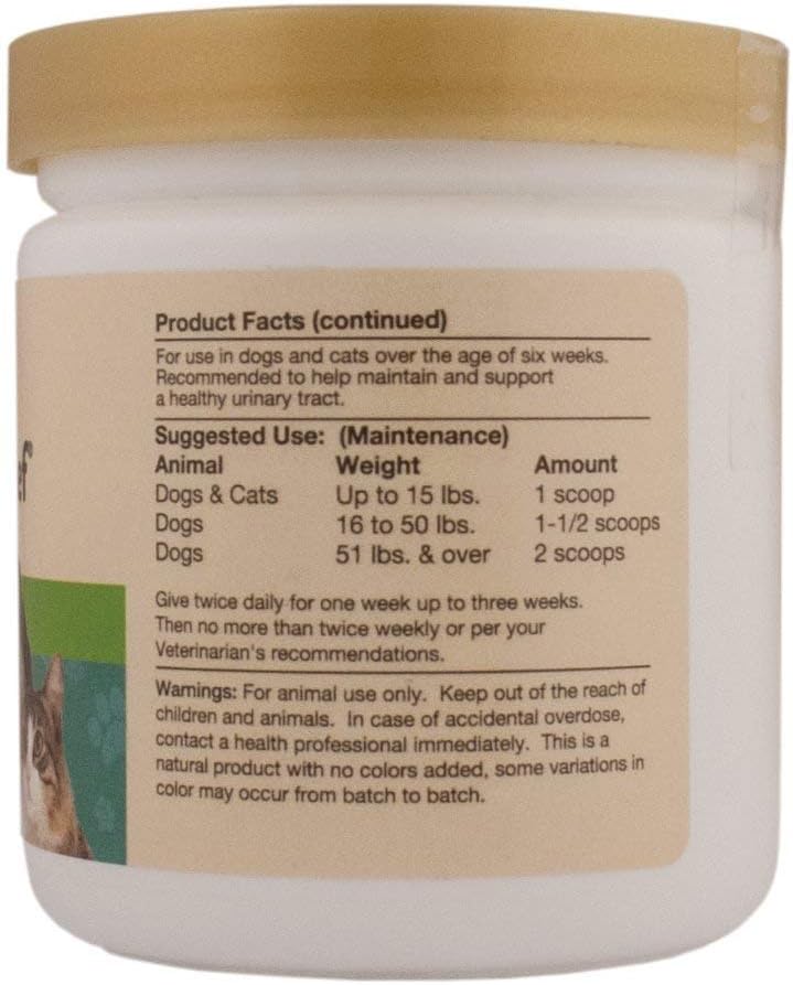 NaturVet Cranberry Relief, 100 Gram Powder, Dog and Cat Health Supplements for Urinary Tract 4