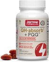 Jarrow Formulas QH-Absorb + PQQ, Dietary Supplement, Antioxidant Support for Mitochondrial Biogenesis, Cellular Energy Production and Cardiovascular Health, 60 Softgels, 60 Day Supply, Pack of 12 2