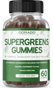 Supergreens Gummies (60 Count) - Superfood for Immunity Support for Adults and Saffron Supplements (60 Gummies) Sugar Free 5 in 1 Advanced Formula - Non GMO - Non GMO, Vegan Safe & USA Made 3