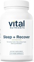 Vital Nutrients Sleep + Recover - Vegan Supplement - Sleep Support - Melatonin, Ashwagandha & L-Theanine - Gluten, Dairy & Soy Free - 90 Capsules 2