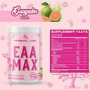 Primeval Labs EAA Max | BCAA Powder & Amino Acids Supplement | Pre or Post Workout Muscle Recovery | Supports Hydration, Performance & Electrolytes | 30 Servings | Strawberry Mango 3