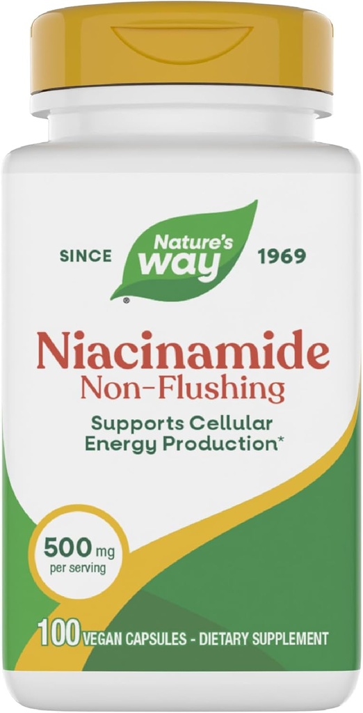 Nature's Way, Niacinamide, 500 mg, 100 Capsules 2