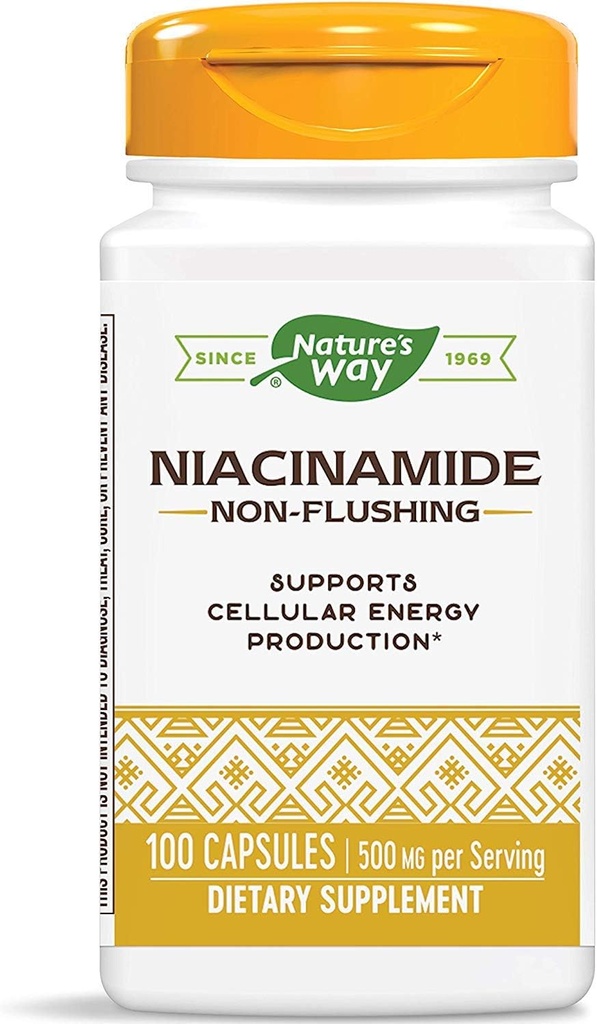 Nature's Way, Niacinamide, 500 mg, 100 Capsules 3