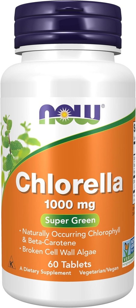 Chlorella 1000mg 120 Tablets (Pack of 2) 6