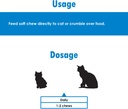 L-Lysine Soft Chews for Cats (60 Soft Chews) – Supports Immune, Respiratory, and Eye Health. Eases Sneezing, Runny Nose, and Watery Eyes. Tasty Salmon Flavor - (3 Pack) 5