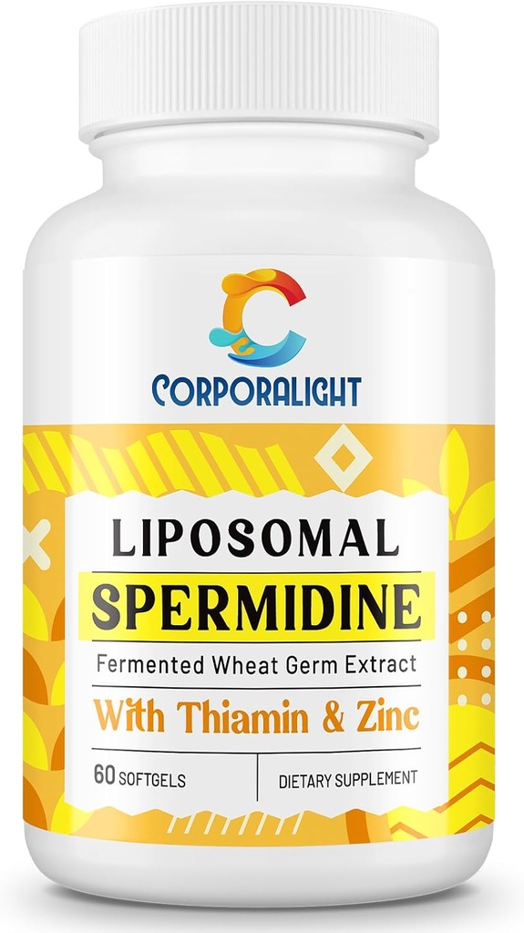 30mg Spermidine Supplement for Men & Women, High Absorption, More Potent Than Spermidine 3HCL - for Cellular Renewal, Longevity & Cognitive, Fermented Wheat Germ Extract, Pure & Natural, 180 Softgels 2