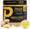 Pinch Magic Sugar Free Fiber Powder – Light Lemon Ginger Psyllium Husk with Bromelain & Vitamins C & D – Vegan, Gluten-Free, Clean Label, USA-Made, GMP-Certified – 28-Day Supply 2