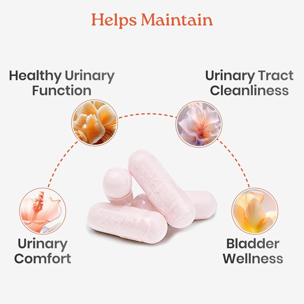 NewLife Naturals D-Mannose Capsules | w/Cranberry and Hibiscus Extracts | Natural Urinary Tract Health Supplement | 1400mg Pure Veggie Powder | 120 Veggie Capsules 5