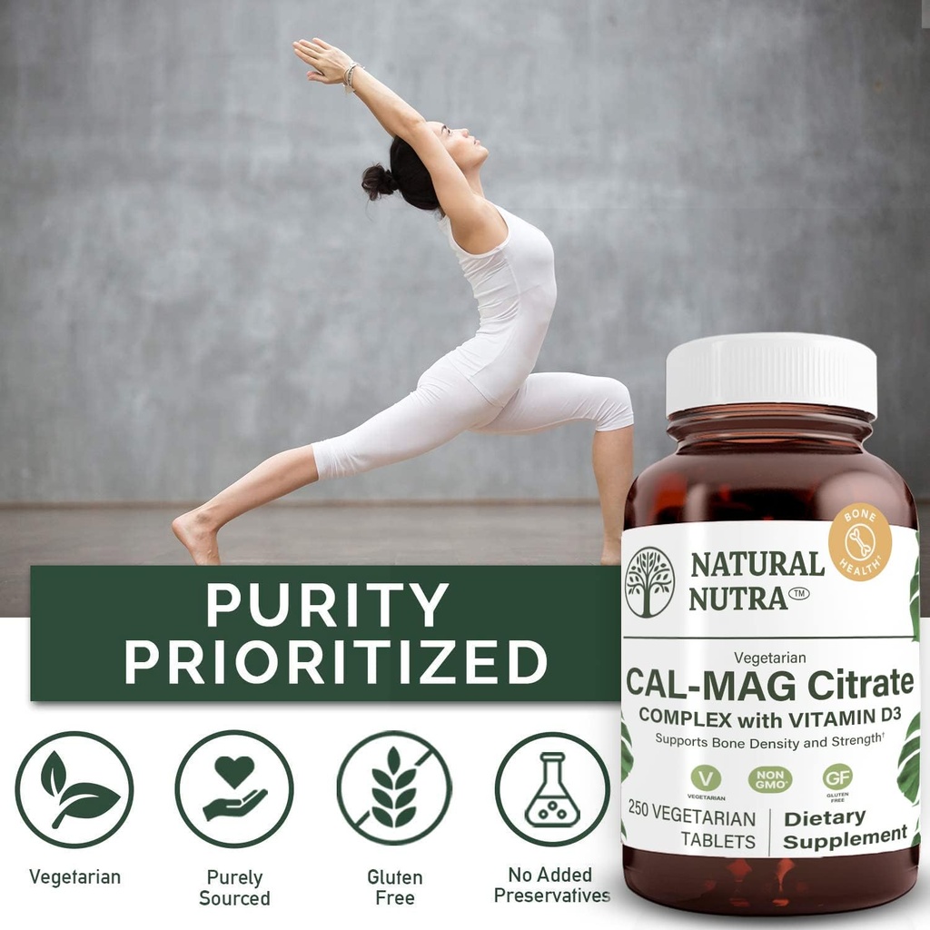 Cal-Mag Citrate D3 - Bone & Muscle Health